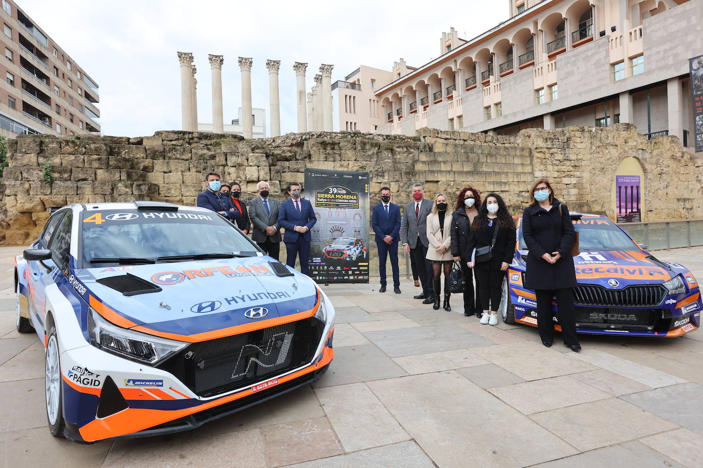 La presentación del Rallye Sierra Morena de Córdoba 2022, en imágenes