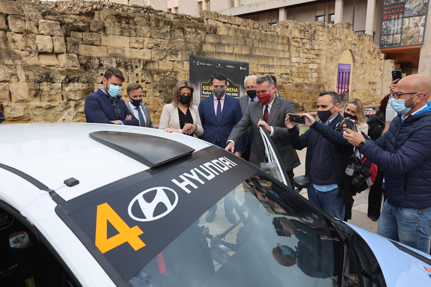 La presentación del Rallye Sierra Morena de Córdoba 2022, en imágenes