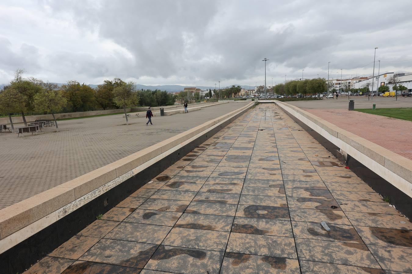 La zona del futuro tanque de tormentas de Córdoba, en imágenes