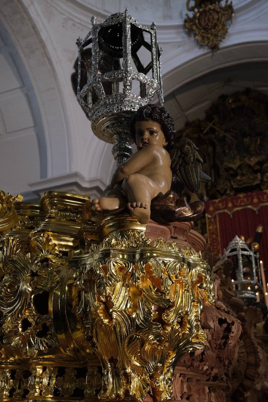 FOTOS: Así es son las nuevas andas del Nazareno de Santa María