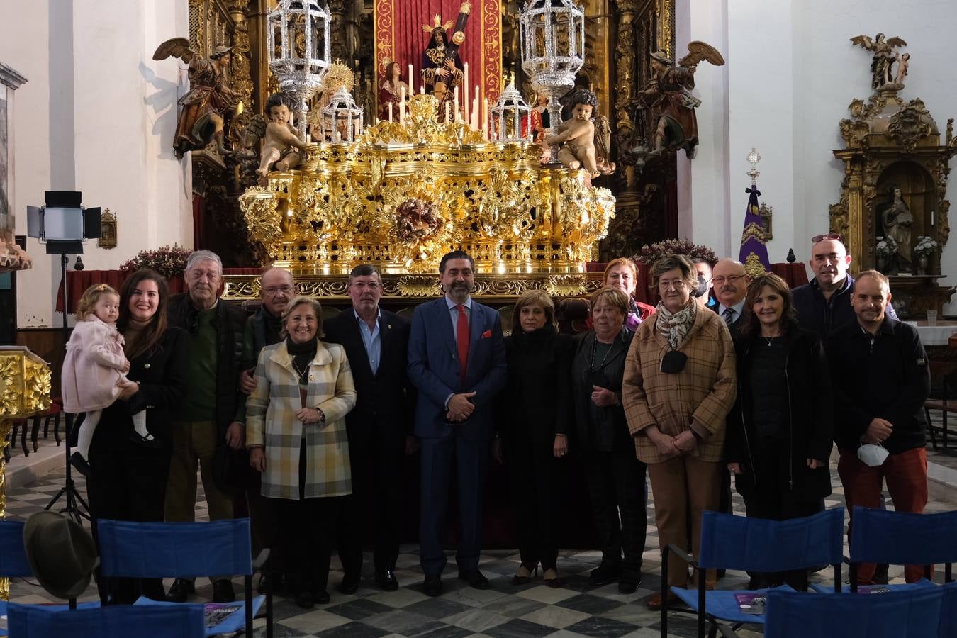 FOTOS: Así es son las nuevas andas del Nazareno de Santa María