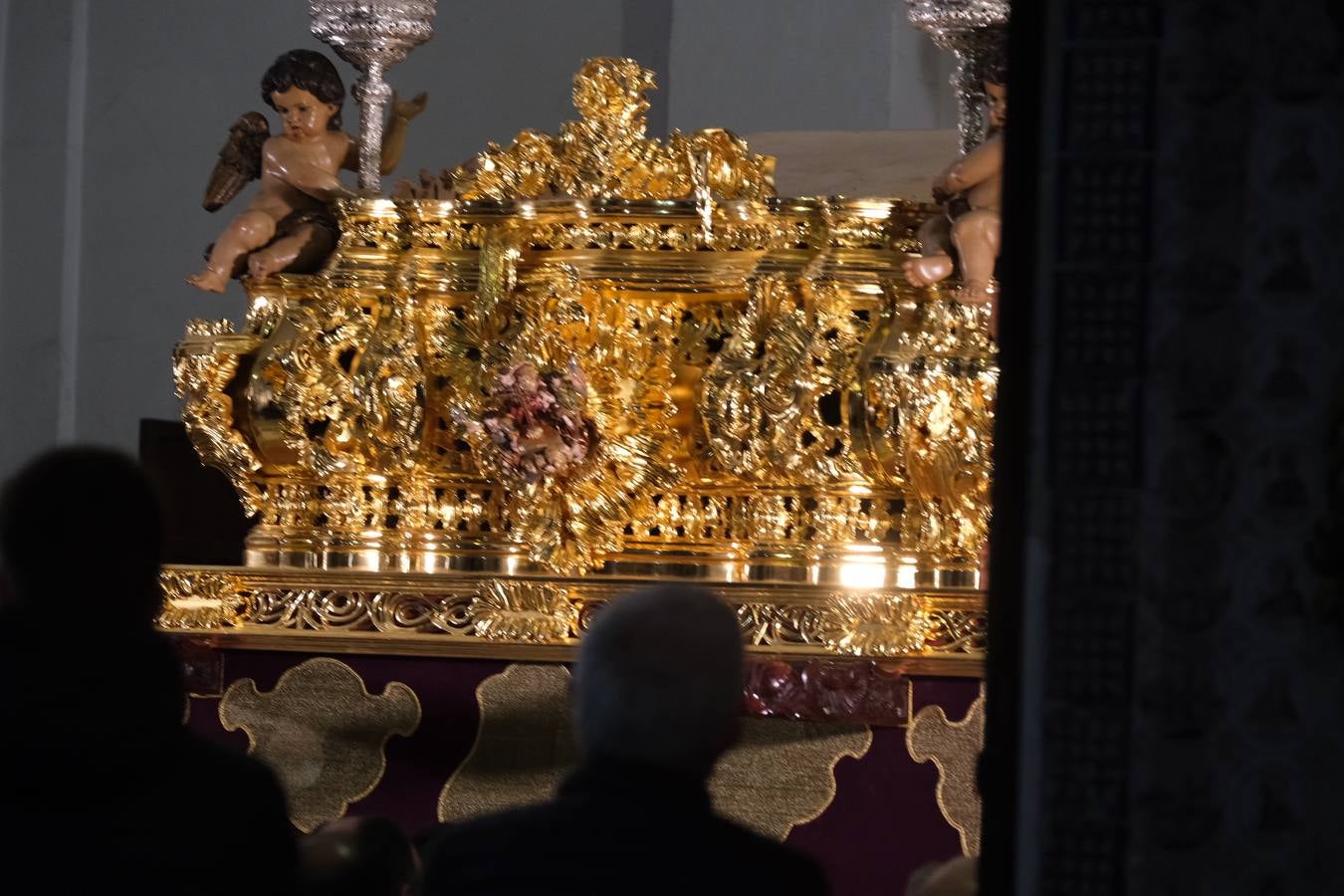 FOTOS: Así es son las nuevas andas del Nazareno de Santa María