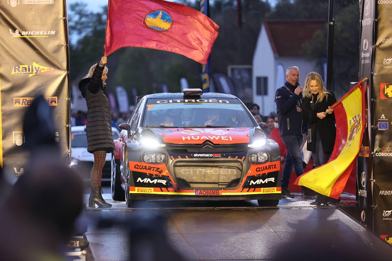 La ceremonia de salida del Rallye Sierra Morena 2022, en imágenes