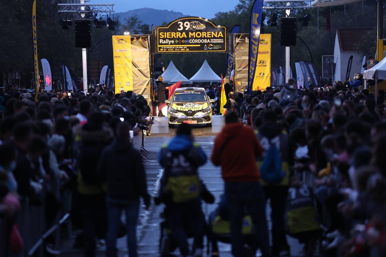 La ceremonia de salida del Rallye Sierra Morena 2022, en imágenes