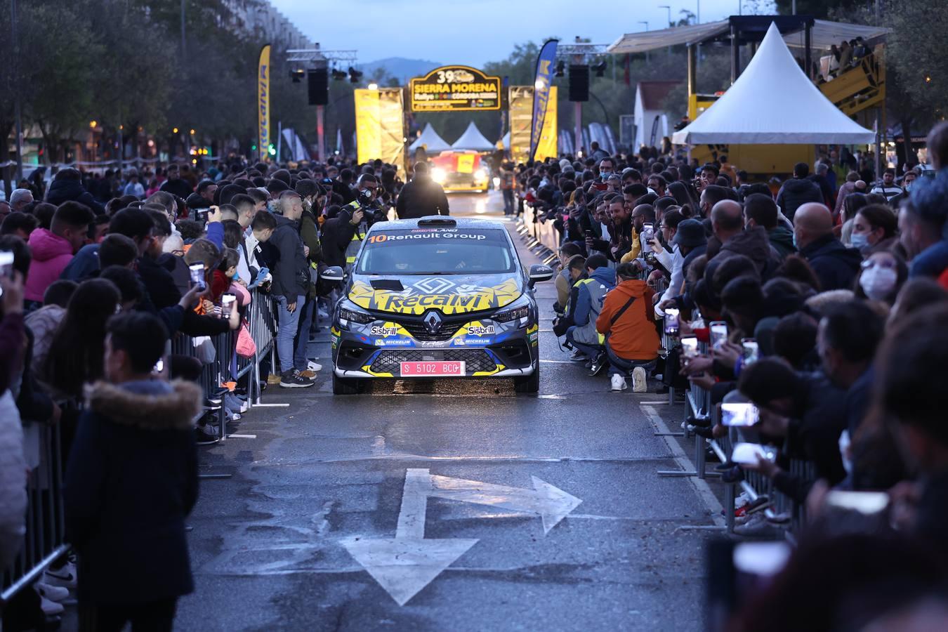 La ceremonia de salida del Rallye Sierra Morena 2022, en imágenes