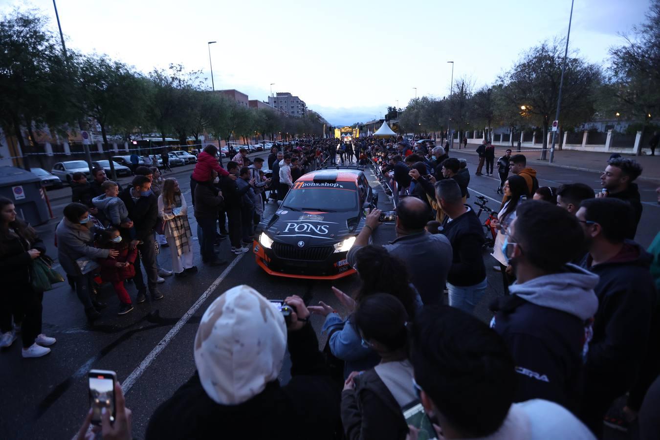La ceremonia de salida del Rallye Sierra Morena 2022, en imágenes