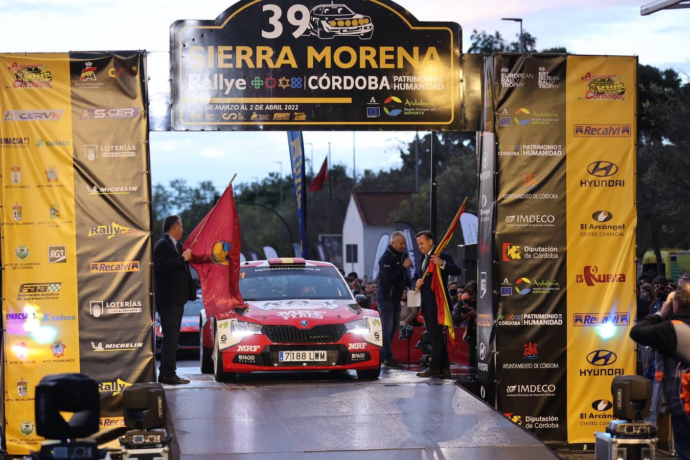 La ceremonia de salida del Rallye Sierra Morena 2022, en imágenes