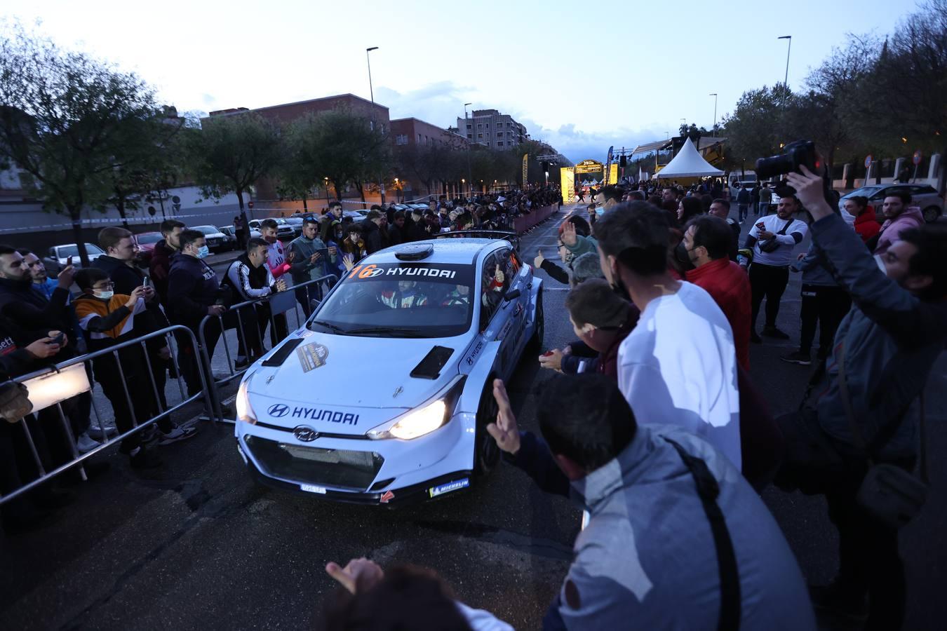 La ceremonia de salida del Rallye Sierra Morena 2022, en imágenes