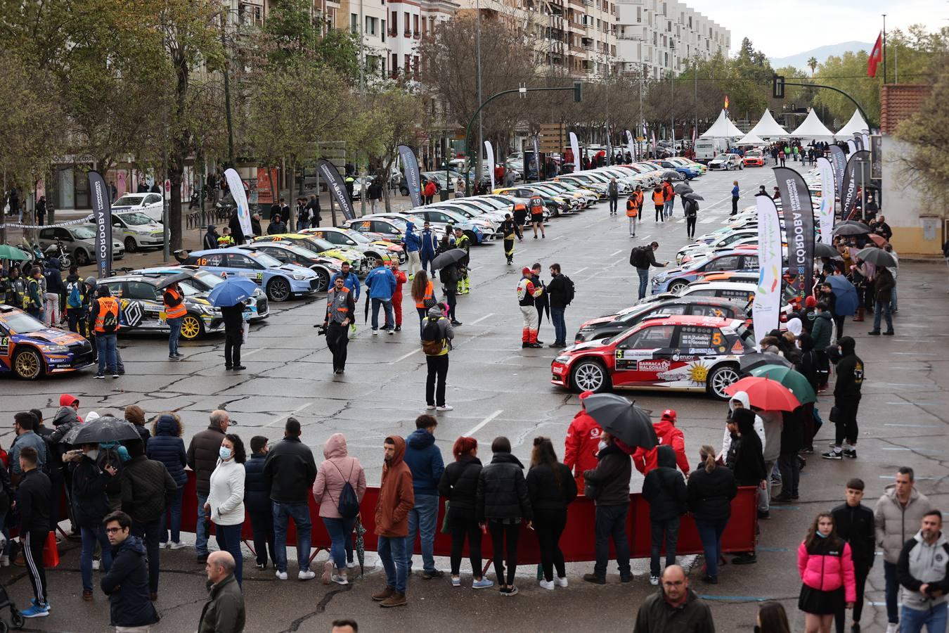 La ceremonia de salida del Rallye Sierra Morena 2022, en imágenes