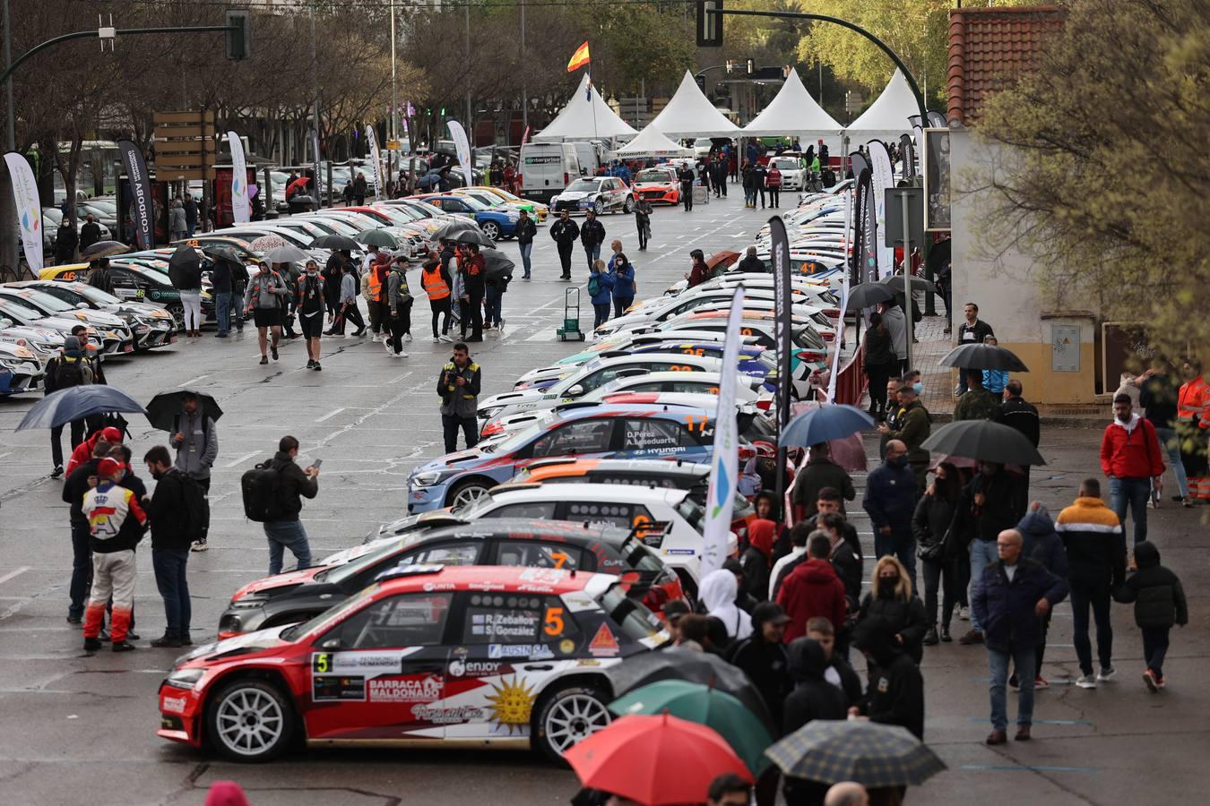 La ceremonia de salida del Rallye Sierra Morena 2022, en imágenes