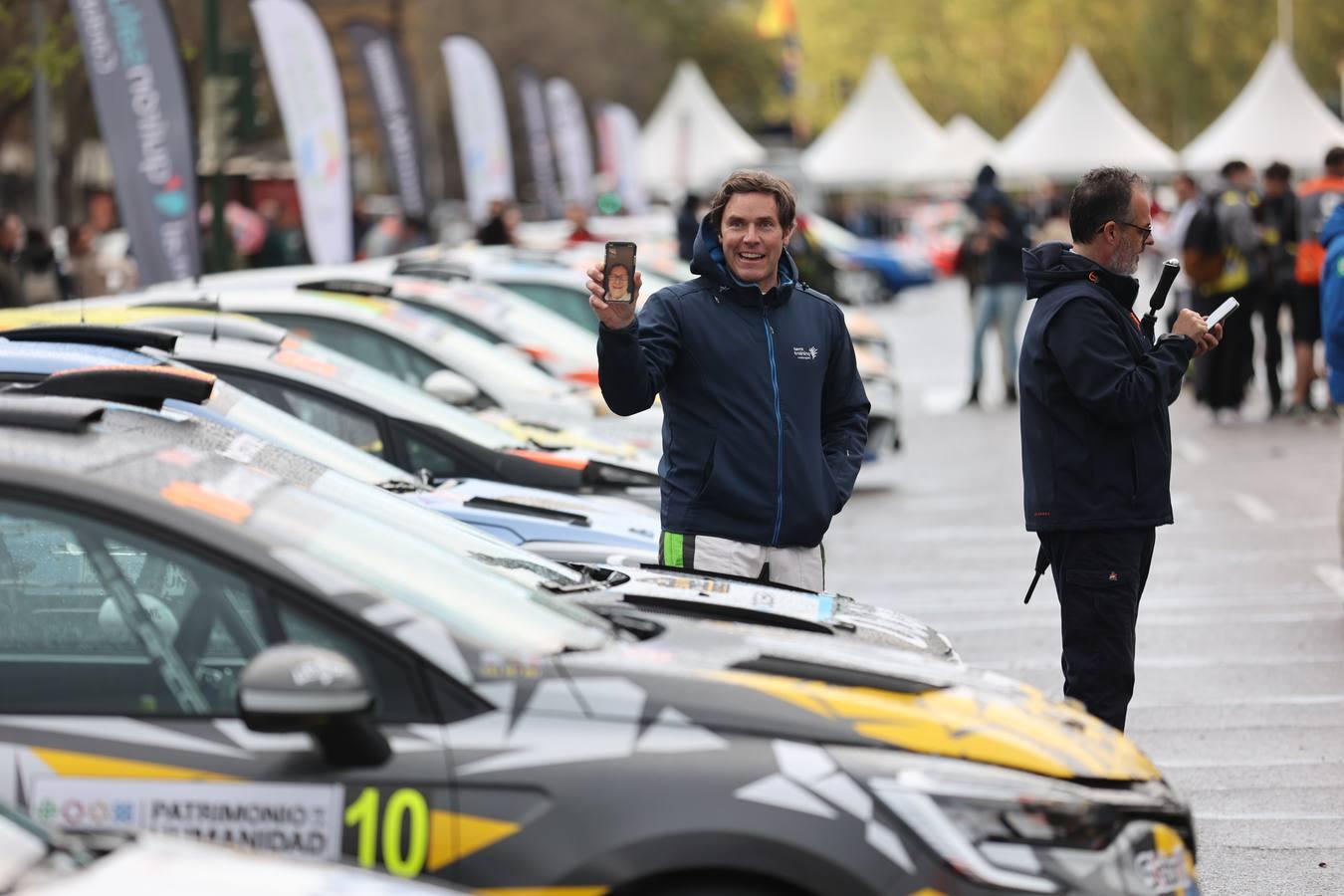 La ceremonia de salida del Rallye Sierra Morena 2022, en imágenes