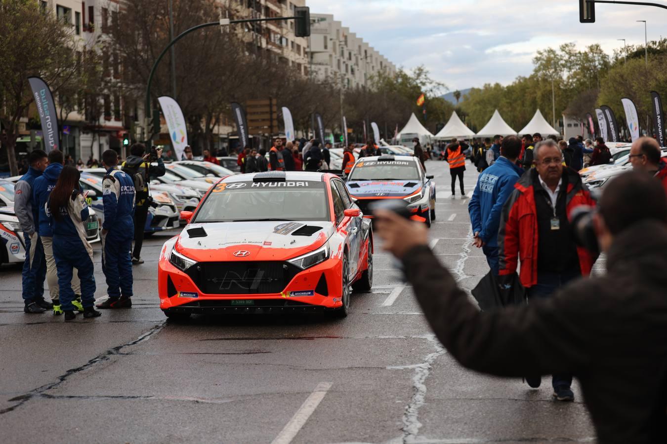 La ceremonia de salida del Rallye Sierra Morena 2022, en imágenes