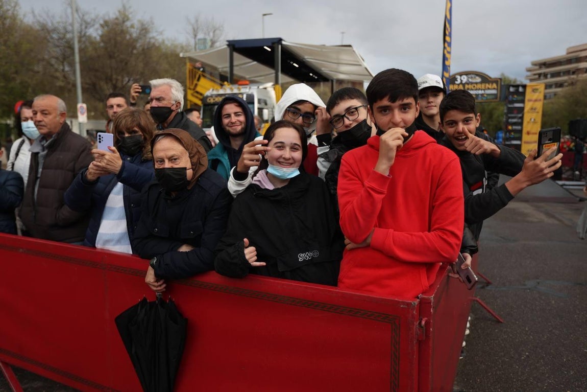 La ceremonia de salida del Rallye Sierra Morena 2022, en imágenes