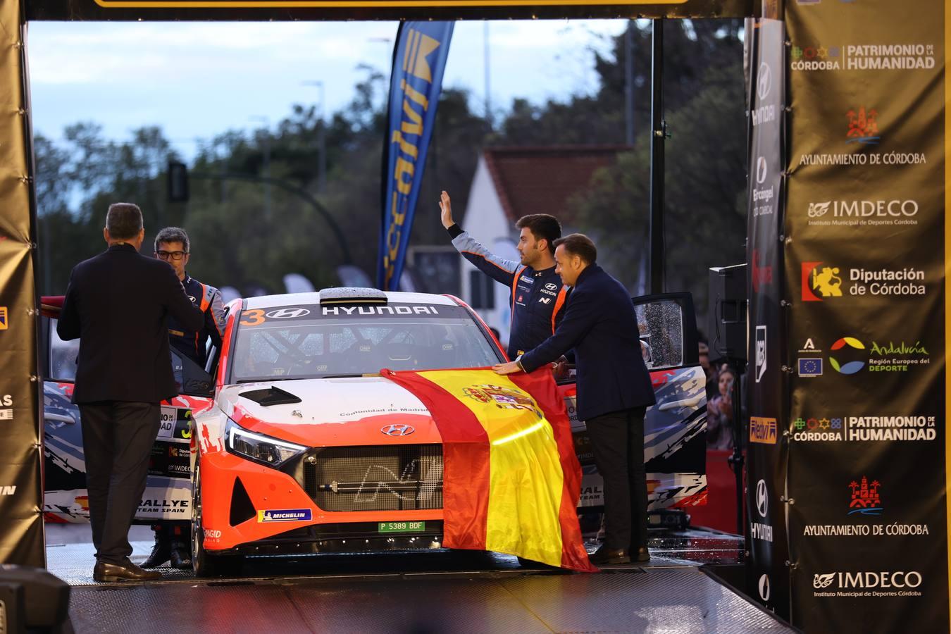 La ceremonia de salida del Rallye Sierra Morena 2022, en imágenes