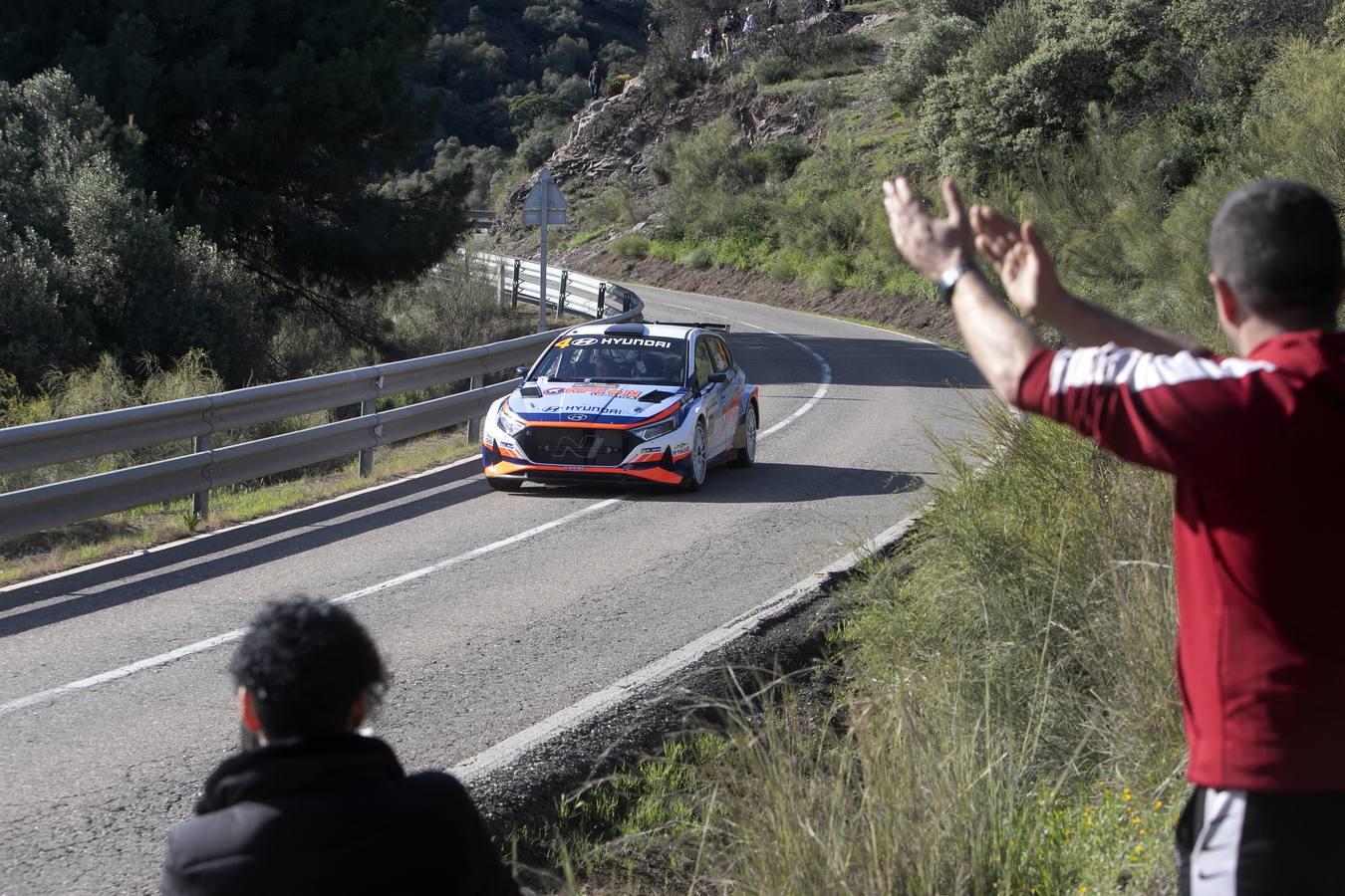 La primera jornada del Rallye Sierra Morena 2022, en imágenes