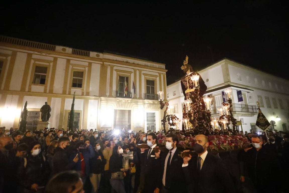 La vuelta a casa del Perdón y la Virgen del Rocío, en imágenes