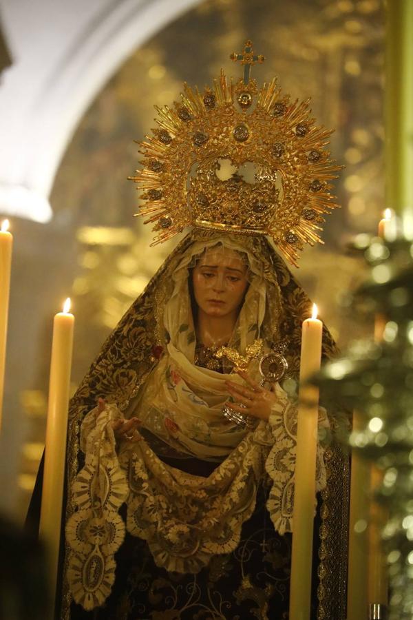 La vuelta a casa del Perdón y la Virgen del Rocío, en imágenes