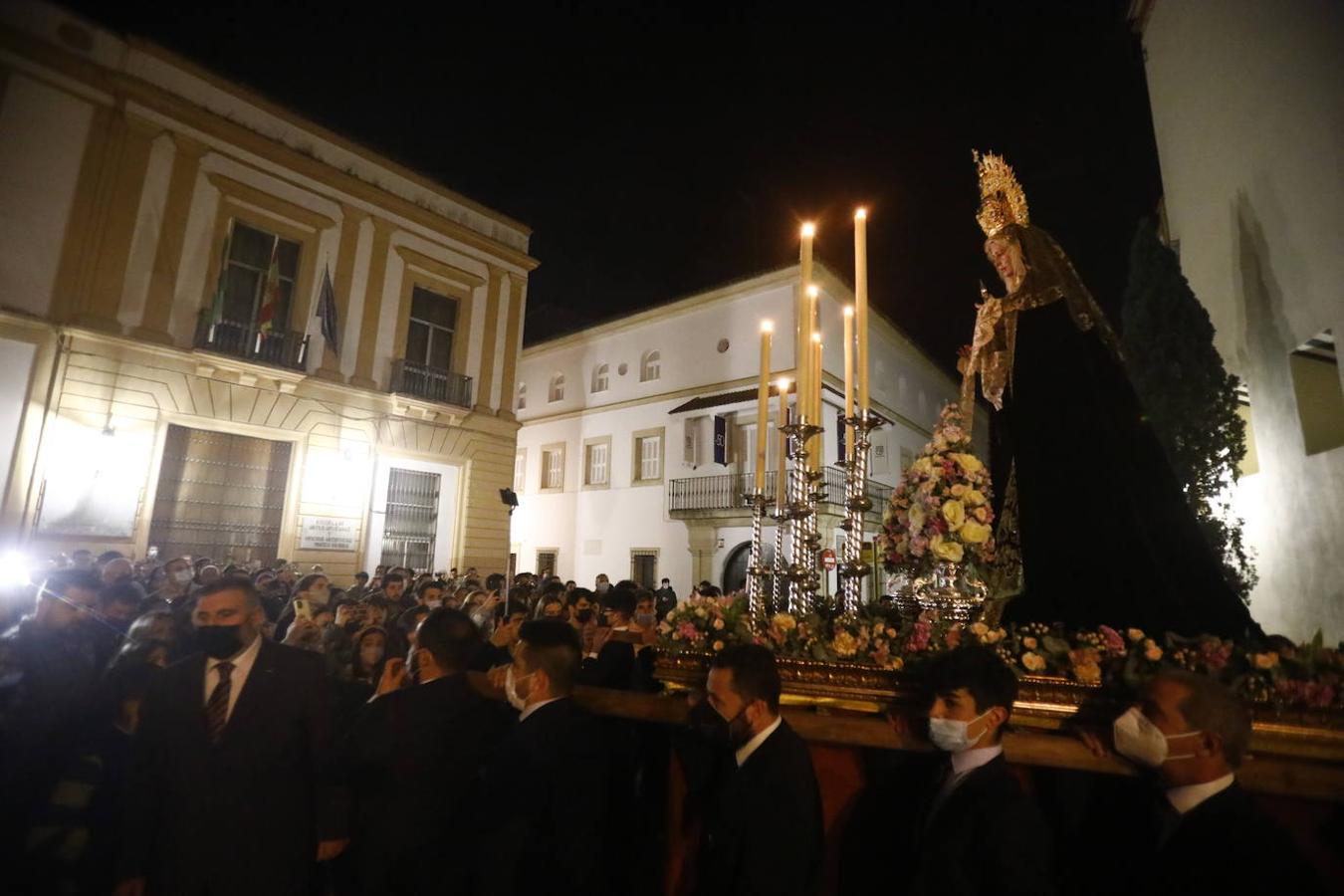 La vuelta a casa del Perdón y la Virgen del Rocío, en imágenes