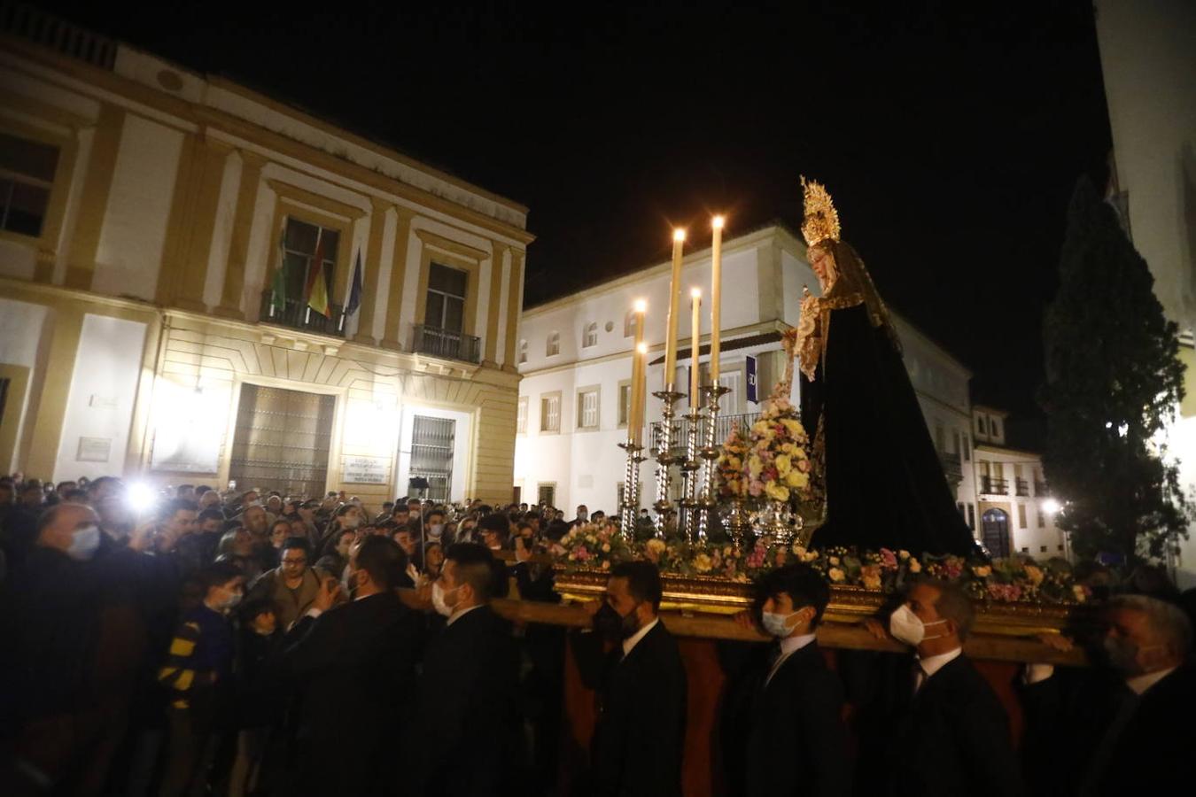 La vuelta a casa del Perdón y la Virgen del Rocío, en imágenes