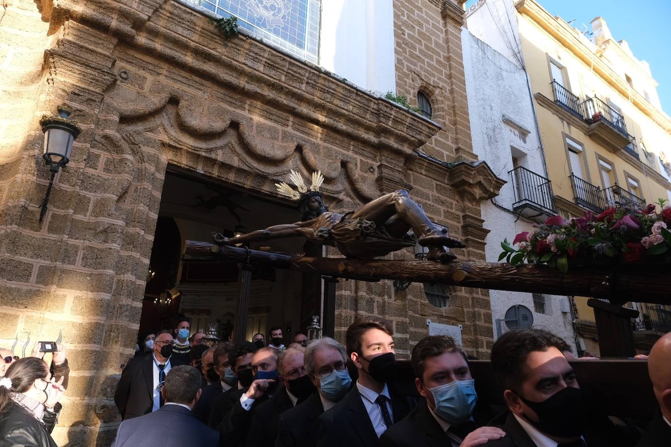 FOTOS: La Viña acoge el Vía Crucis del Cristo de la Misericordia de La Palma