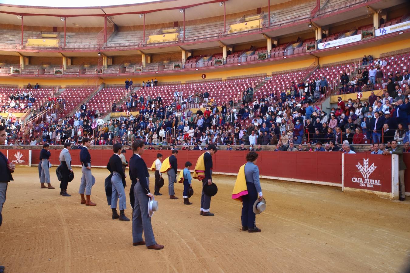 En imágenes, los nuevos valores en la becerrada del Círculo Taurino de Córdoba