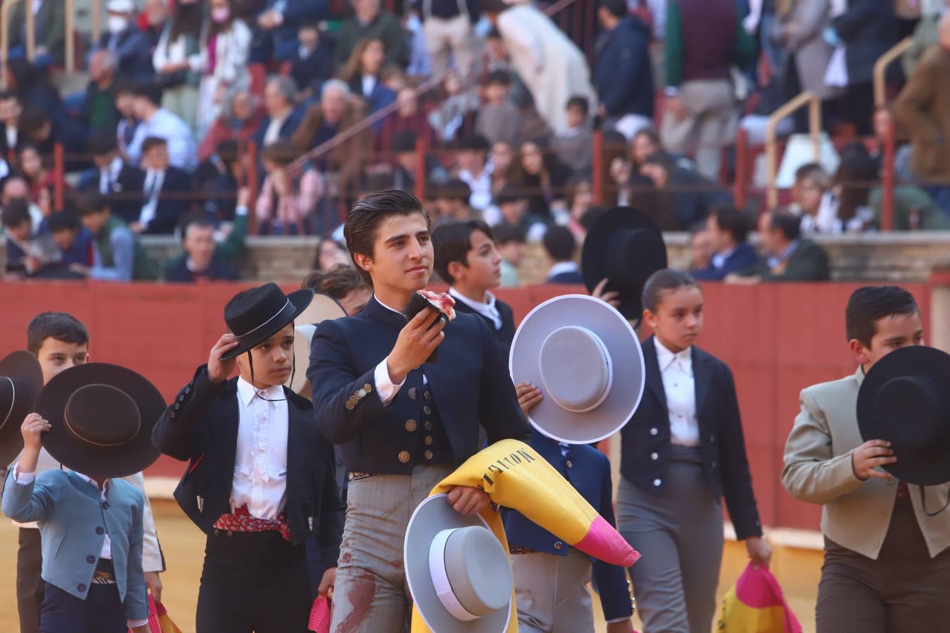 En imágenes, los nuevos valores en la becerrada del Círculo Taurino de Córdoba