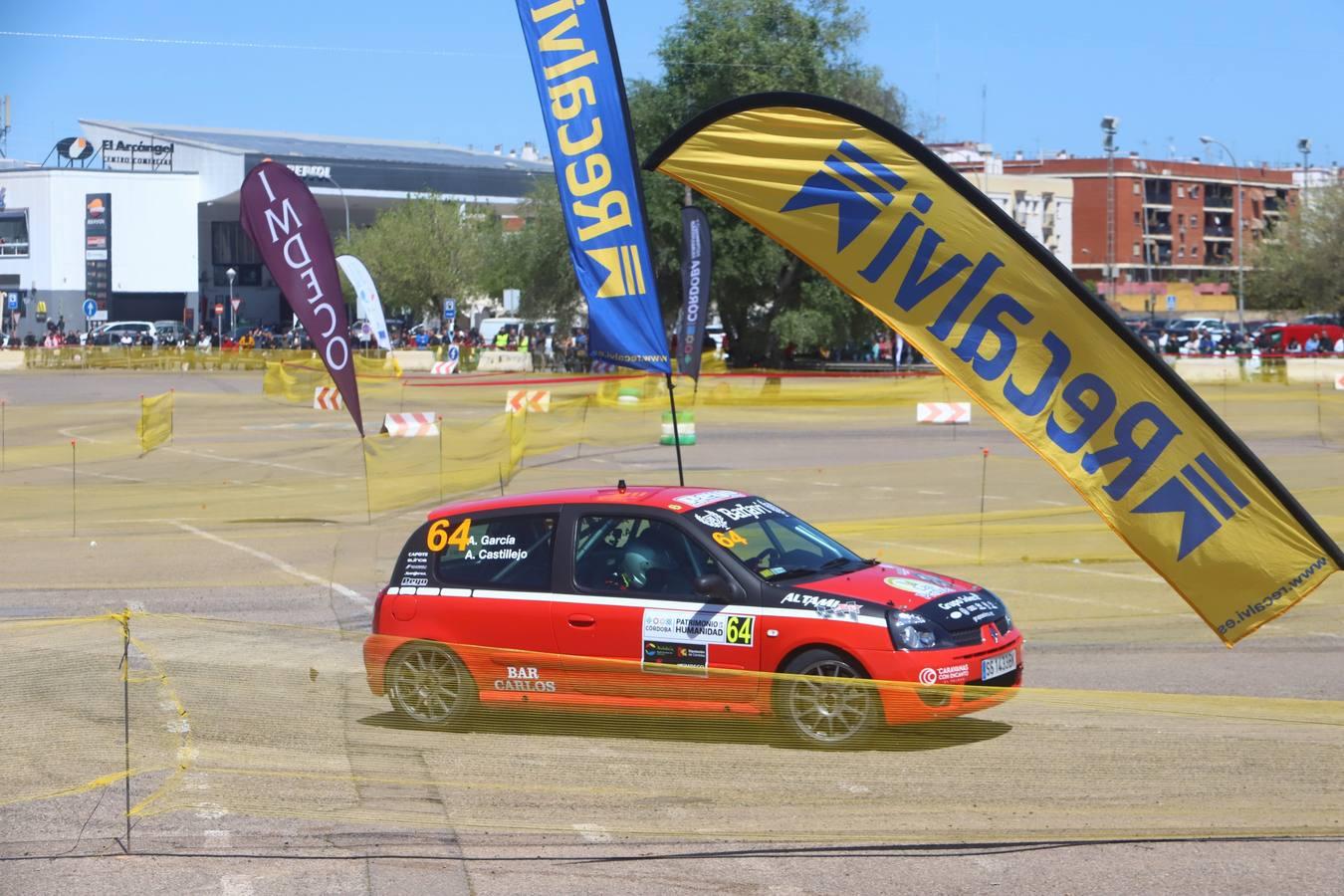 El espectacular tramo urbano del Rallye Sierra Morena 2022 por Córdoba, en imágenes