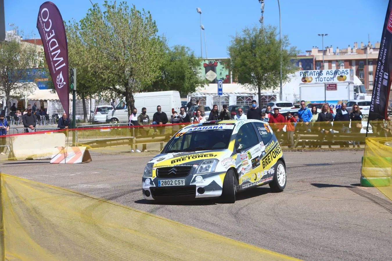 El espectacular tramo urbano del Rallye Sierra Morena 2022 por Córdoba, en imágenes