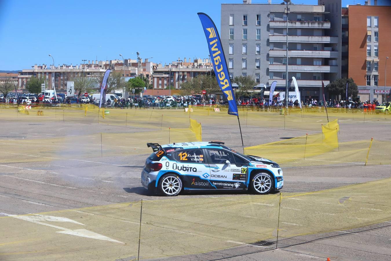El espectacular tramo urbano del Rallye Sierra Morena 2022 por Córdoba, en imágenes