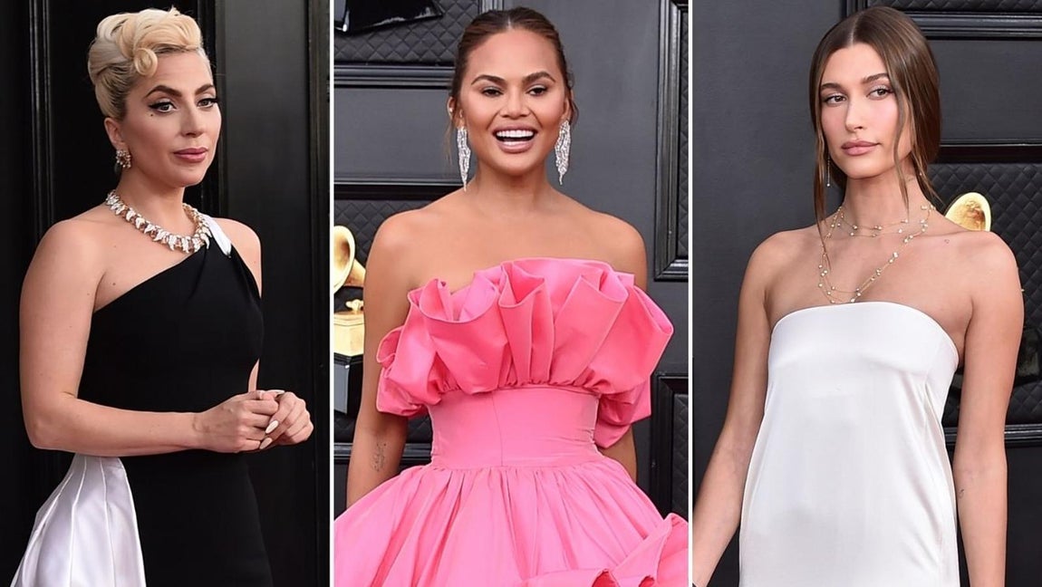 Grammy 2022, una alfombra roja no apta para tímidos. Todavía con la resaca de los<a href="https://www.abc.es/estilo/moda/abci--50423702030-20220328061410_galeria.html" target="_blank"> Oscars 2022,</a> anoche las celebrities volvieron a ponerse sus mejores galas para asistir a la 64º edición de los Premios Grammy, los galardones del mundo de la música por excelencia. A diferencia de otras galas de este tipo, la discreción no ha tenido cabida en la alfombra roja, donde se han visto coloridos looks con todo tipo de formas, colores y texturas. A continuación se repasan los más llamativos.