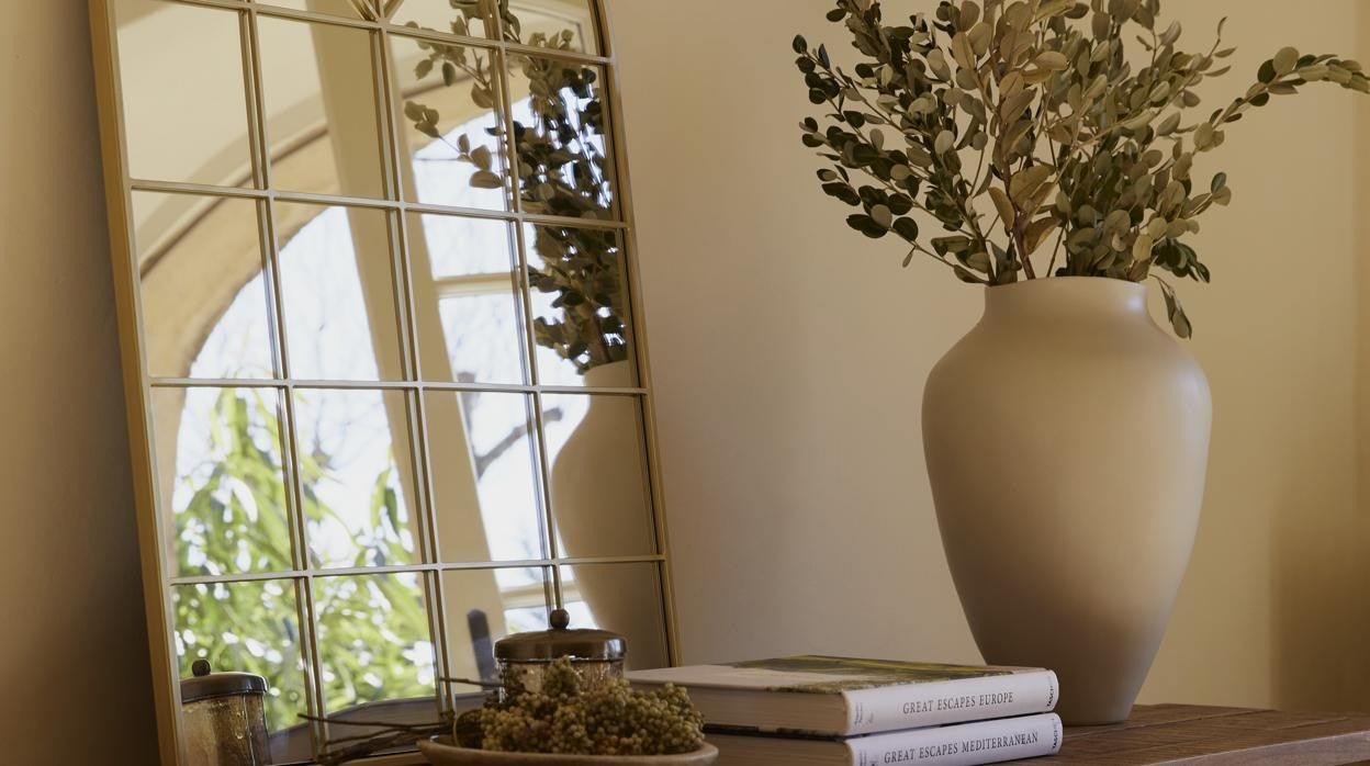 Piezas y accesorios con un encantador aire rústico cargado de lujo