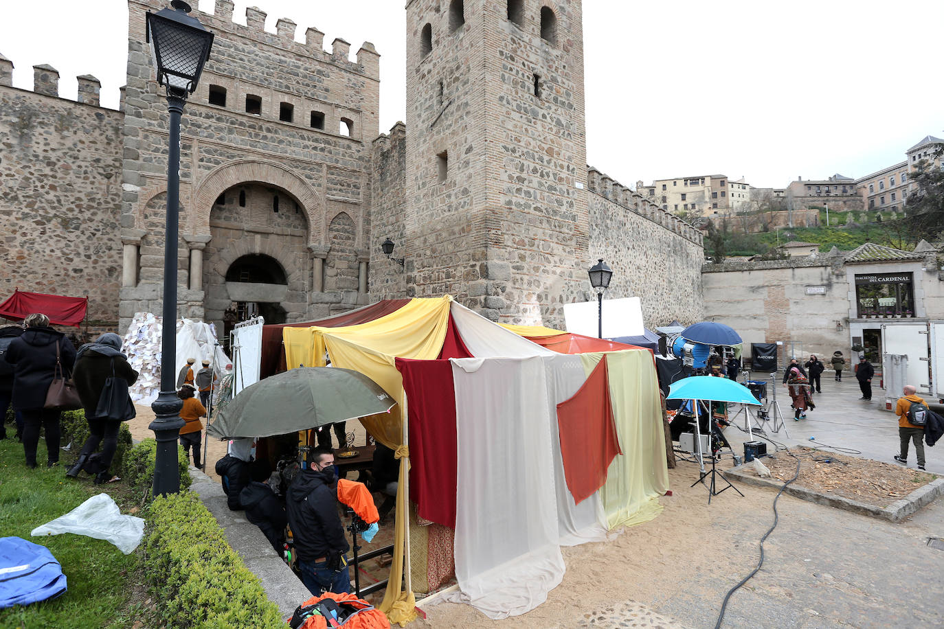 Las imágenes del rodaje de la nueva película de Karra Elejalde en Toledo