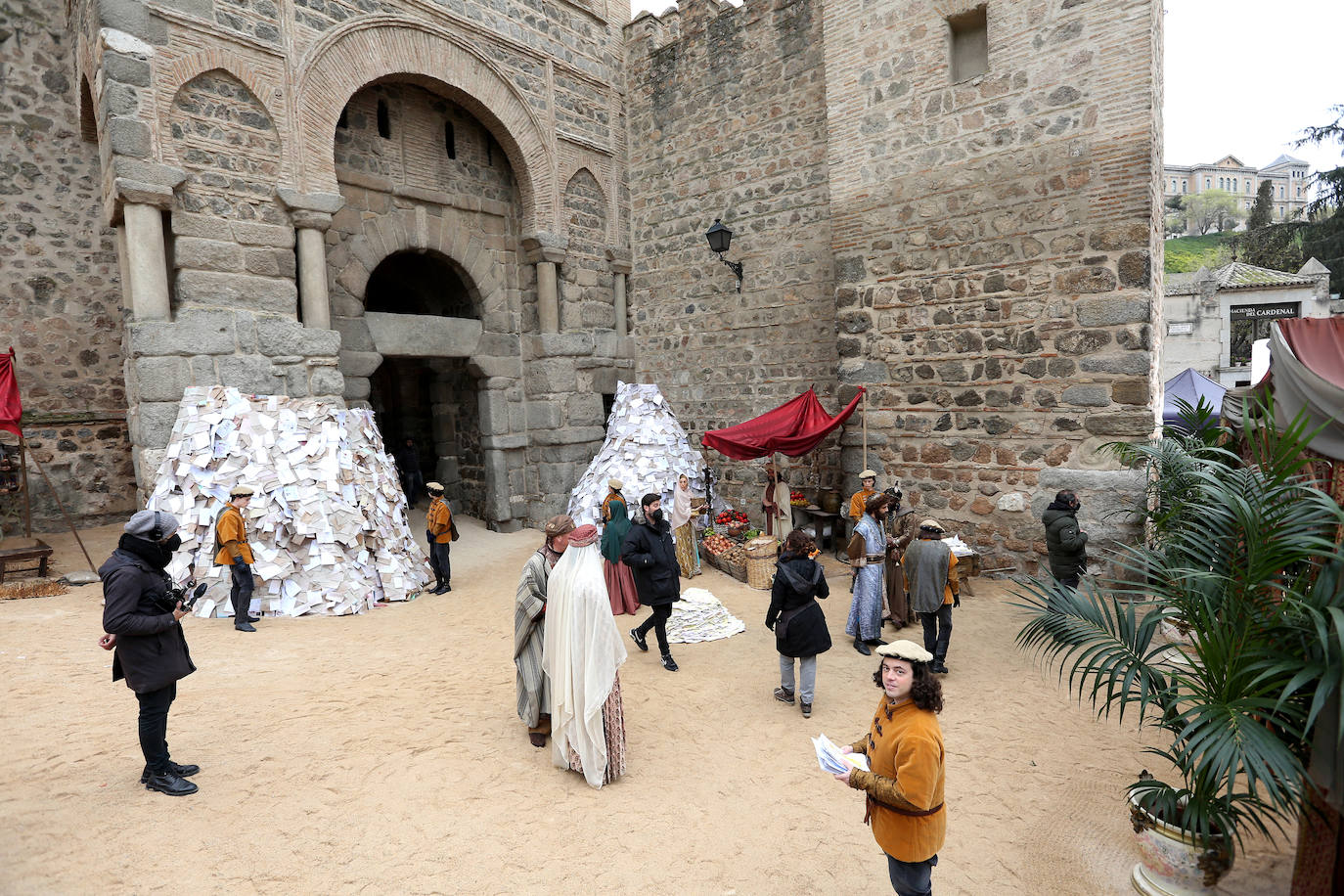 Las imágenes del rodaje de la nueva película de Karra Elejalde en Toledo