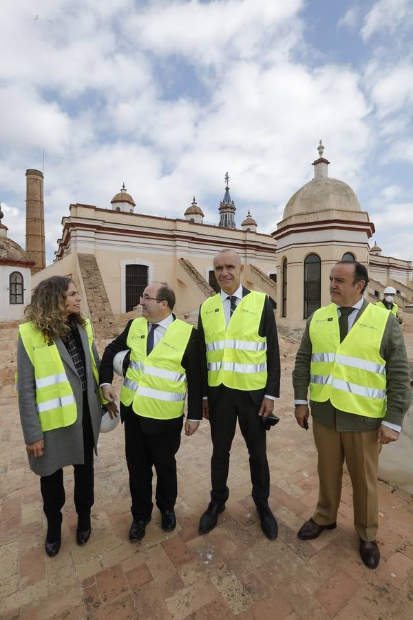 Visita del ministro de Cultura a la Fábrica de Artillería de Sevilla