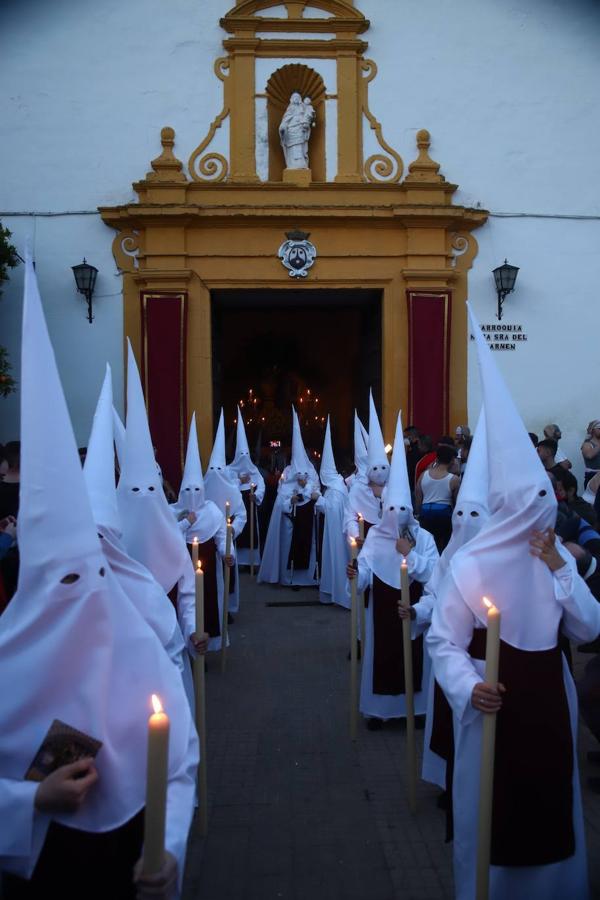 La procesión de Jesús de la Salud en el beso de Judas, en imágenes