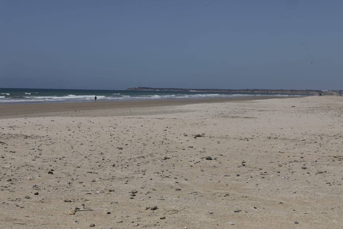 FOTOS: Así está la playa de El Palmar al inicio de la Semana Santa 2022