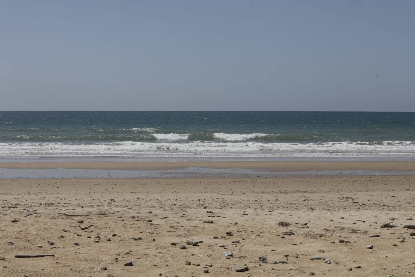 FOTOS: Así está la playa de El Palmar al inicio de la Semana Santa 2022