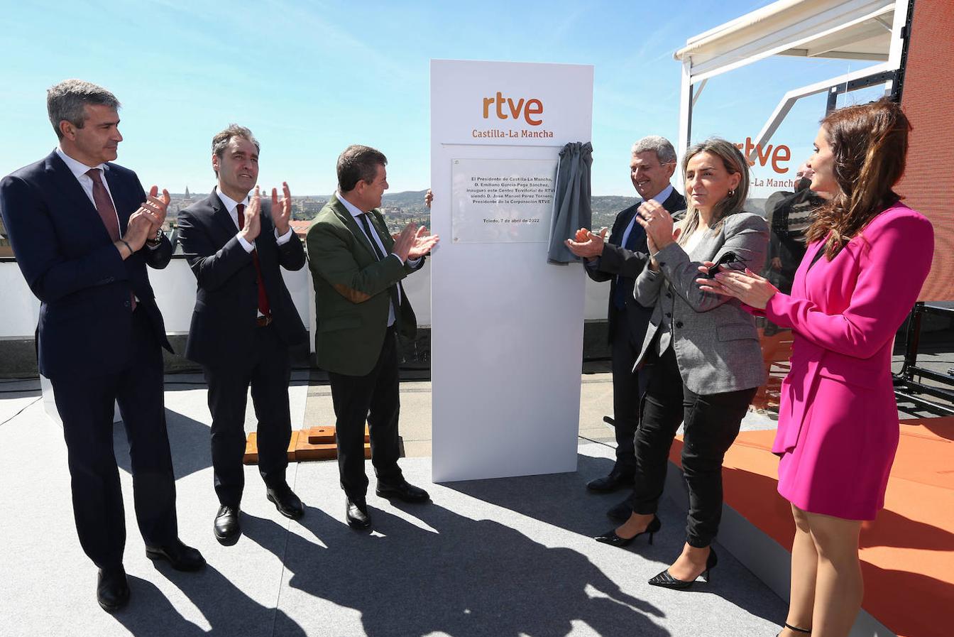 La inauguración del Centro Territorial de RTVE de Toledo, en imágenes