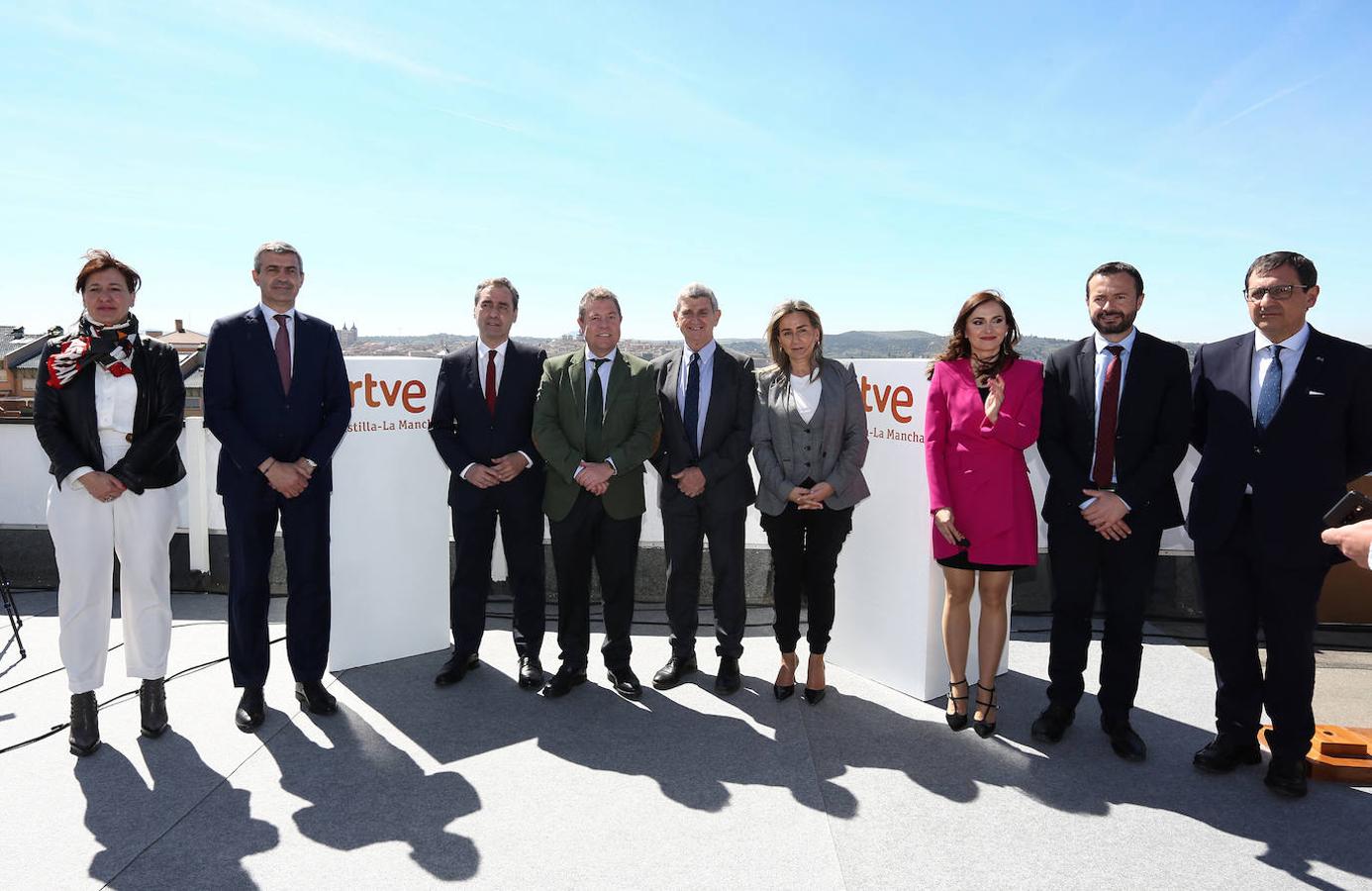 La inauguración del Centro Territorial de RTVE de Toledo, en imágenes