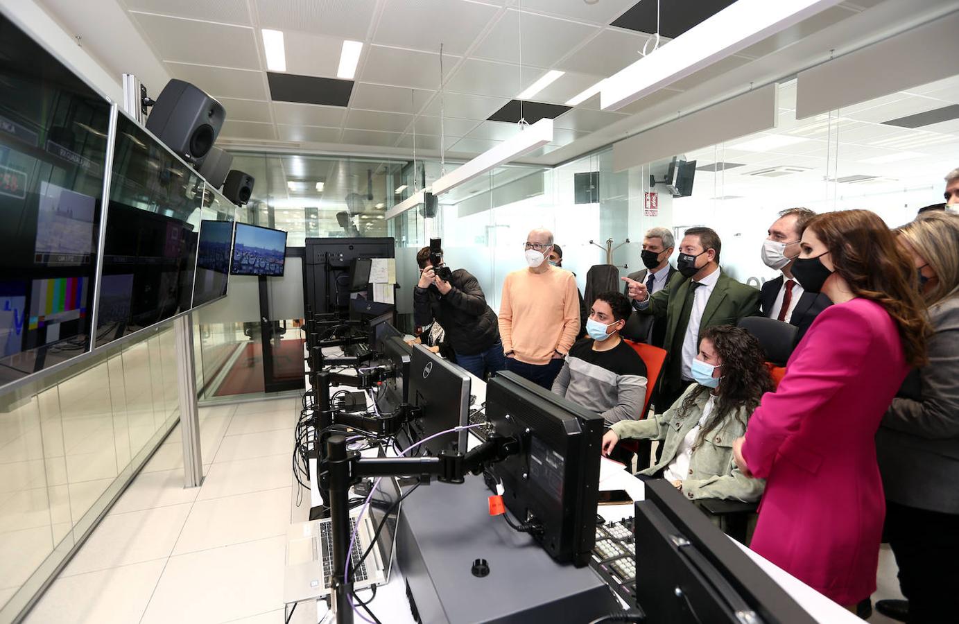 La inauguración del Centro Territorial de RTVE de Toledo, en imágenes