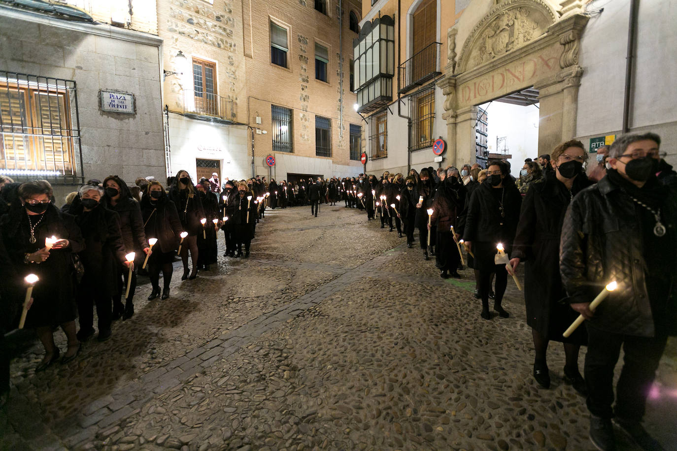 La Virgen de los Dolores vuelve a las calles de Toledo