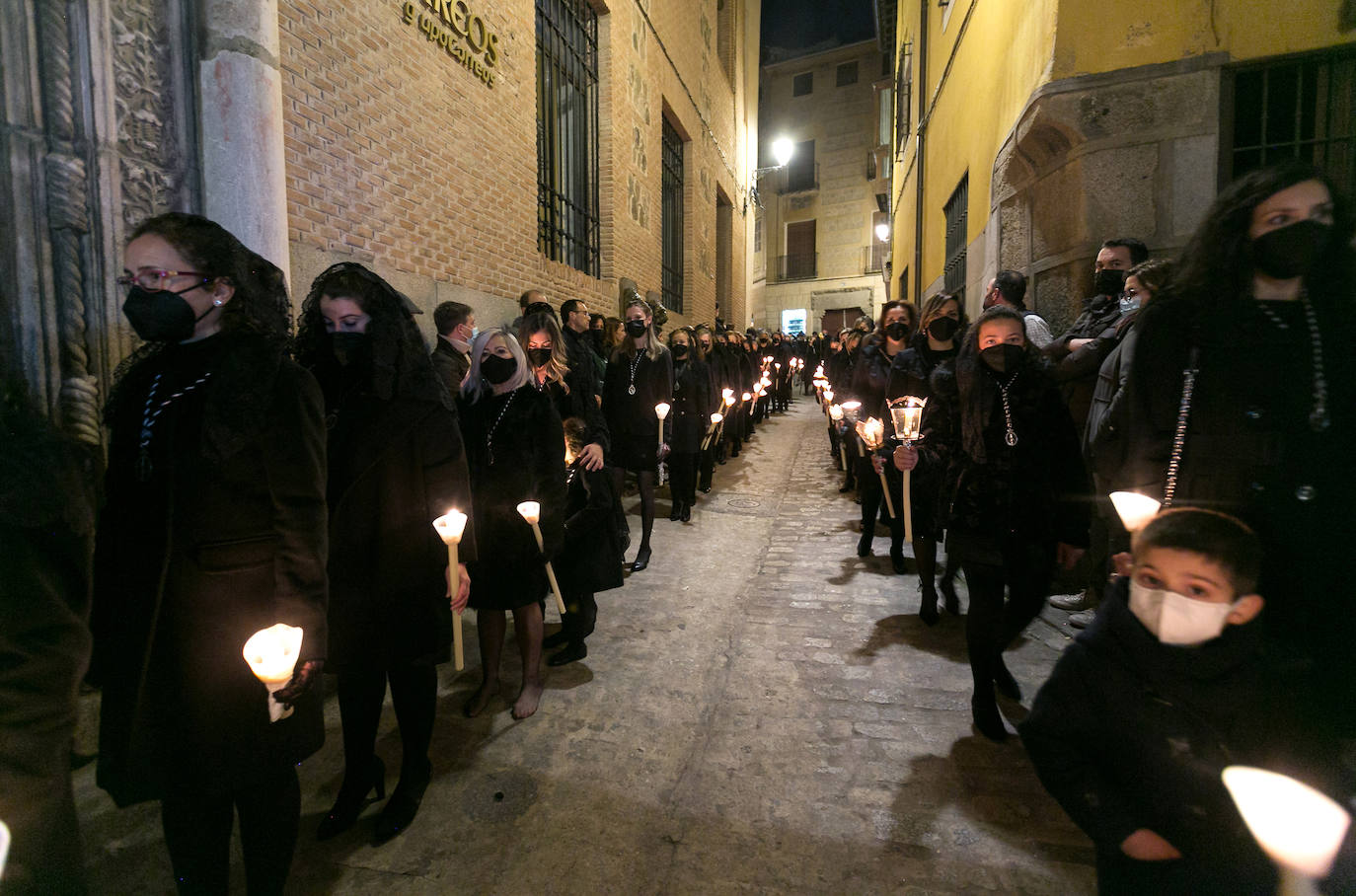 La Virgen de los Dolores vuelve a las calles de Toledo