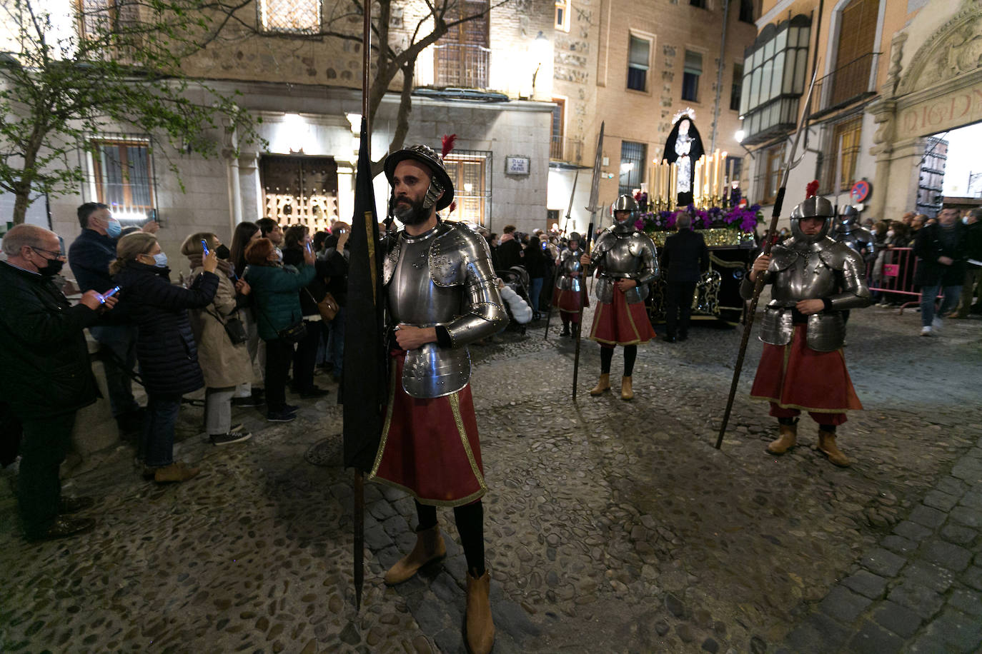 La Virgen de los Dolores vuelve a las calles de Toledo