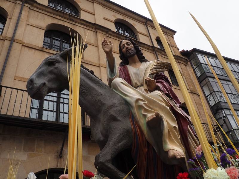 Procesión de las Palmas en Soria. 