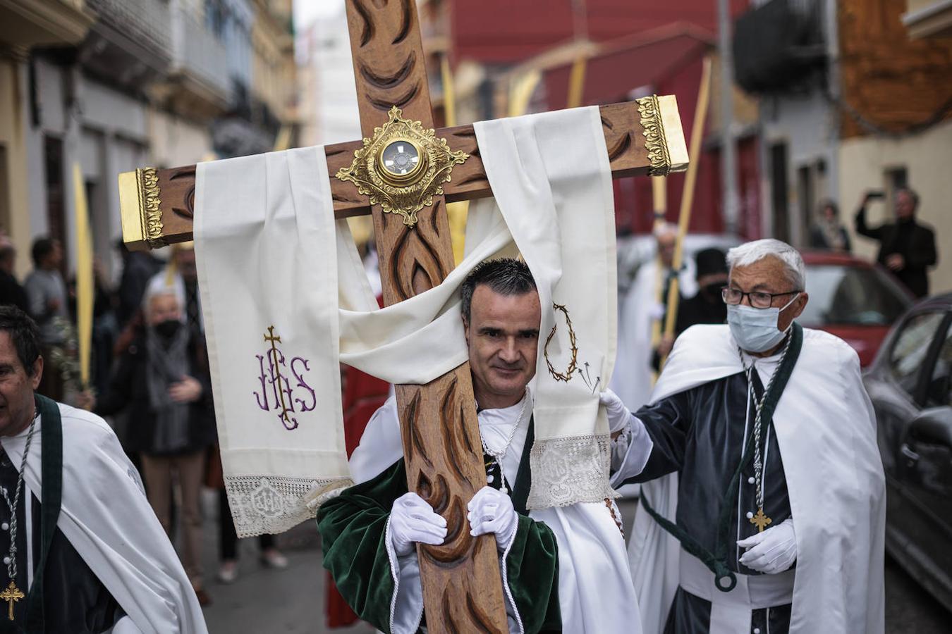 Procesión del Domingo de Ramos en Valencia. 