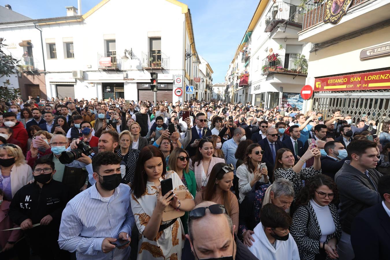 La vibrante salida de la Borriquita en el Domingo de Ramos de Córdoba, en imágenes