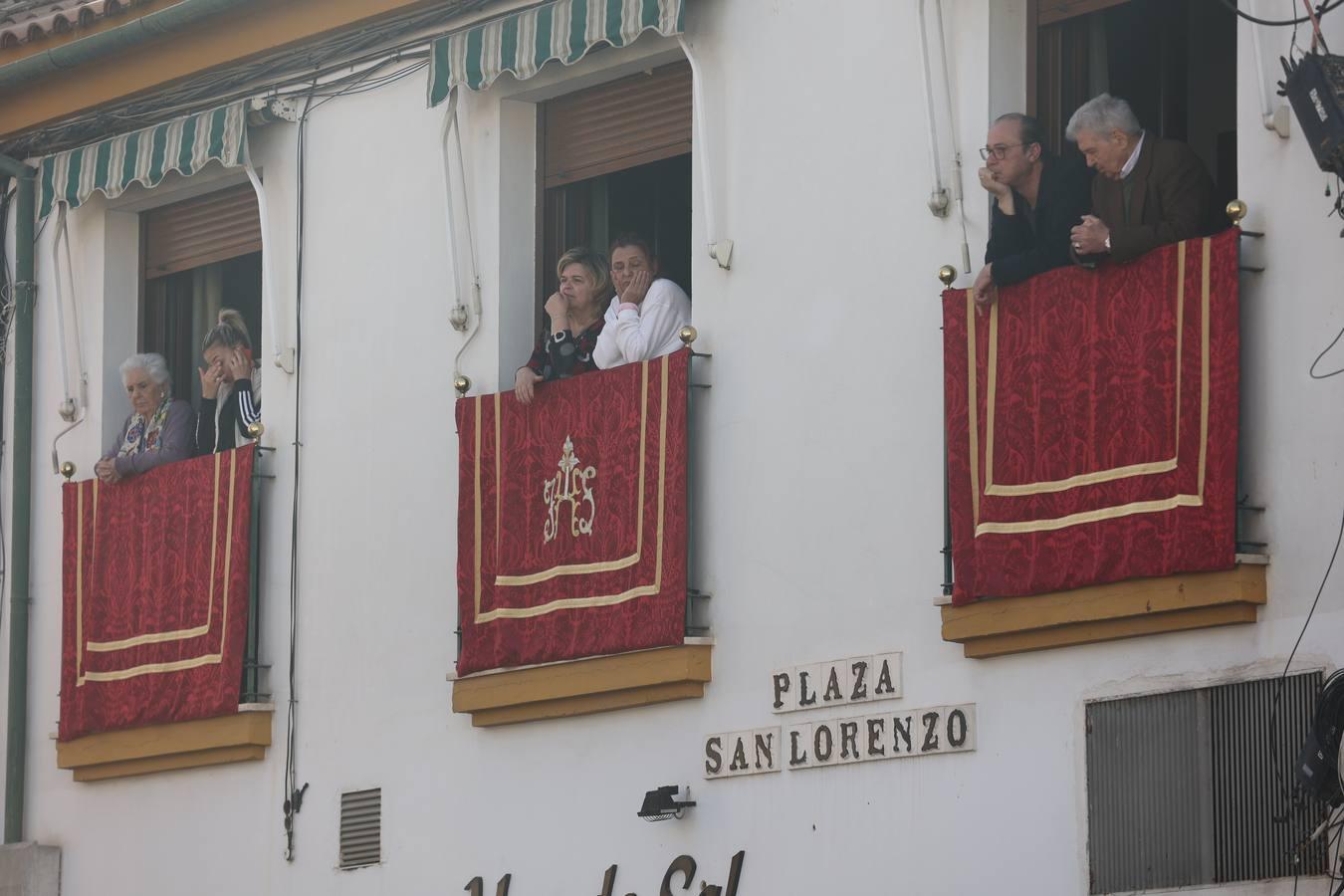 La vibrante salida de la Borriquita en el Domingo de Ramos de Córdoba, en imágenes