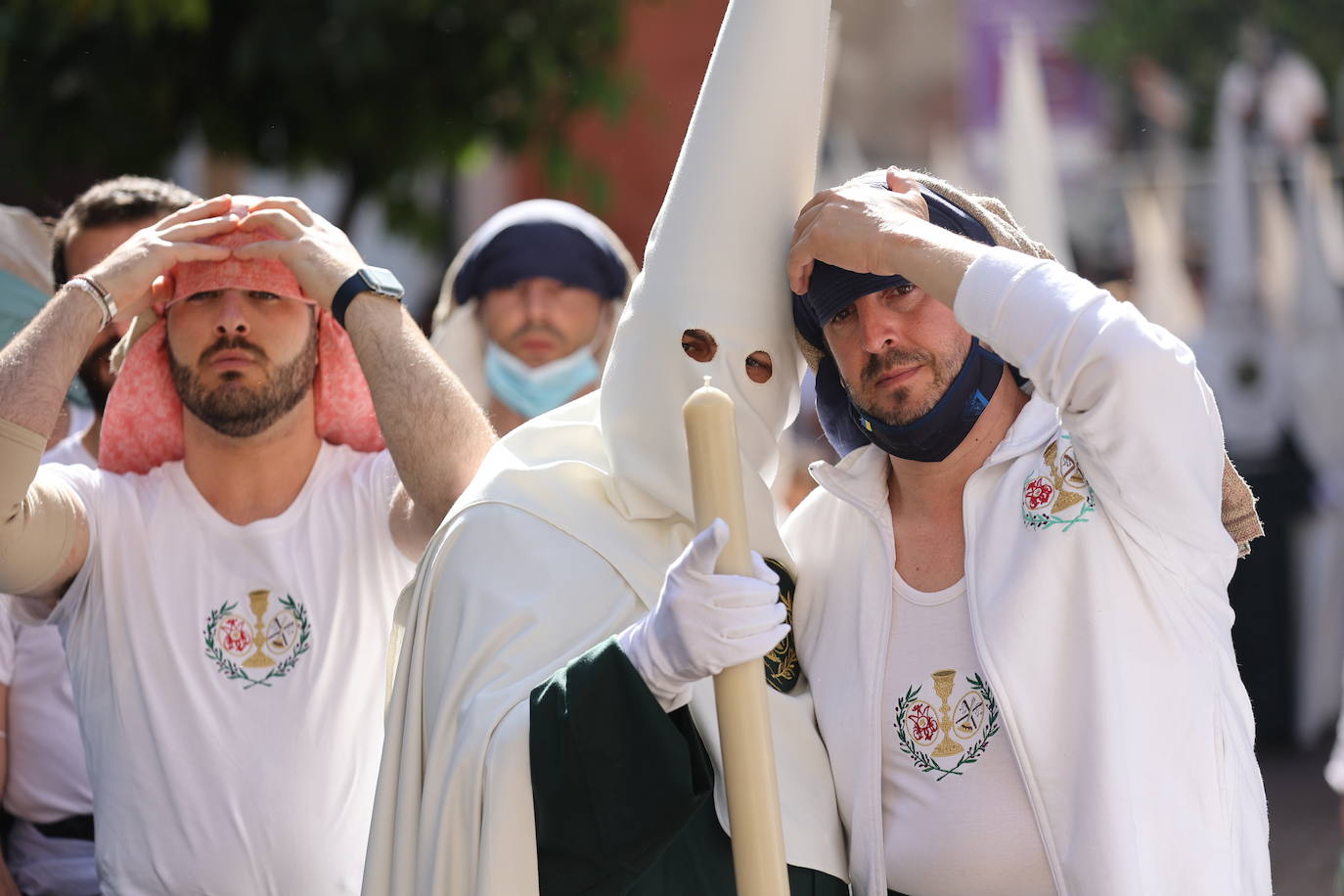 La hermandad del Huerto ilumina Córdoba el Domingo de Ramos