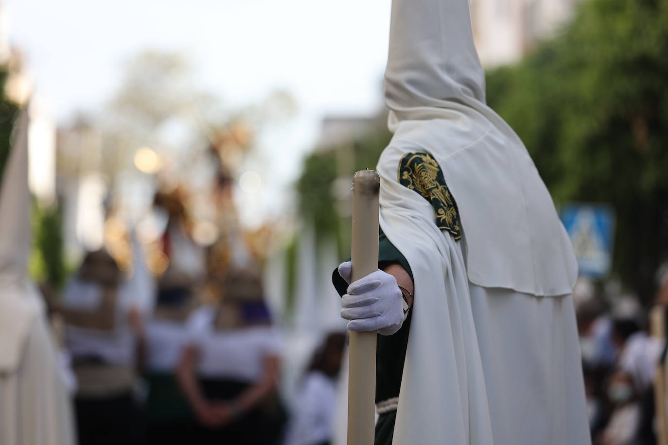 La hermandad del Huerto ilumina Córdoba el Domingo de Ramos