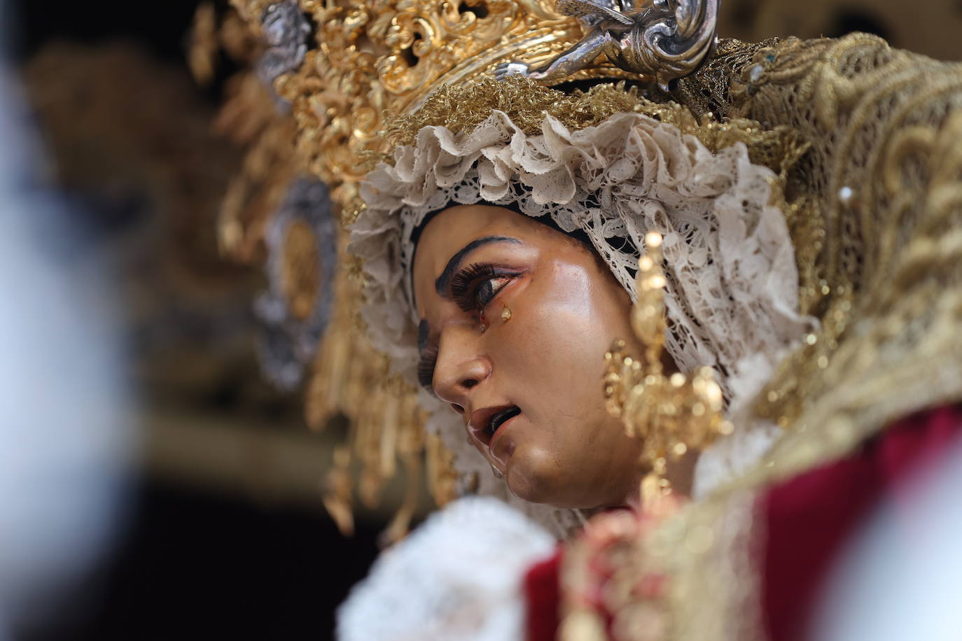 La hermandad del Huerto ilumina Córdoba el Domingo de Ramos